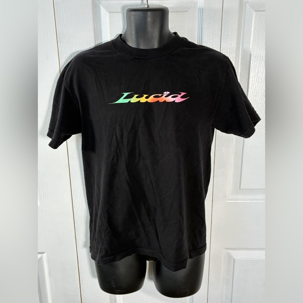 Black Raveena Rainbow Lucid Tour Fall 2019 Rare Concert Tee